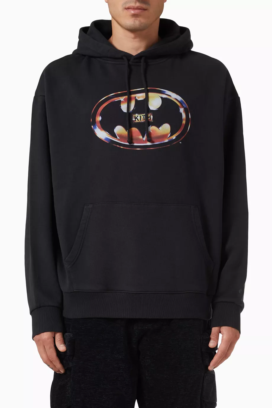 Kith x Batman Logo Vintage Nelson Hoodie