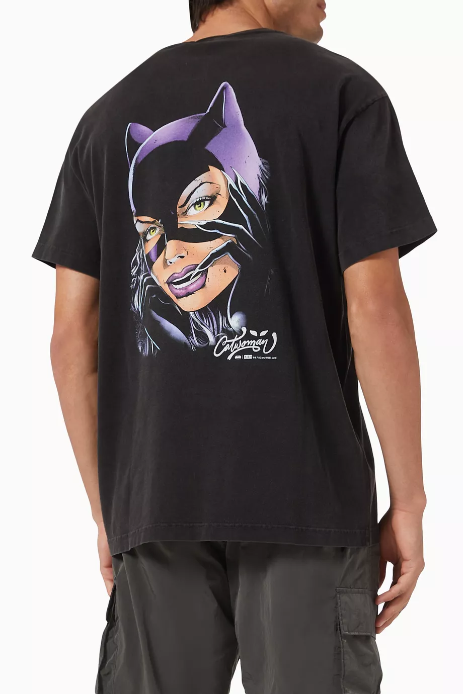 Buy Kith Black x Batman Catwoman Vintage T-shirt in Cotton