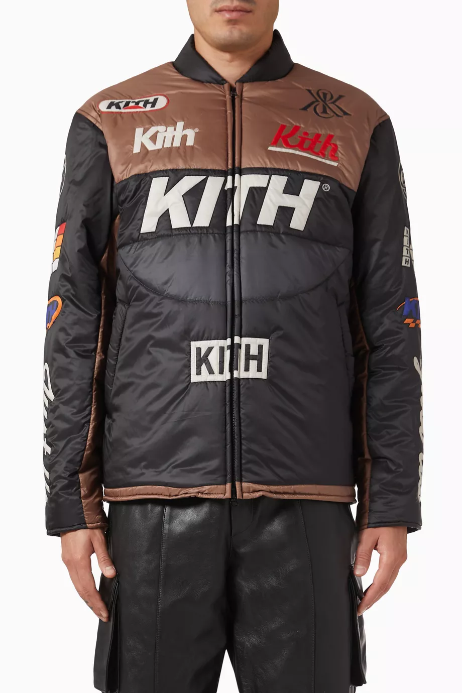 Buy Kith Multicolour Brixton Puffed Shirt Jacket For Men