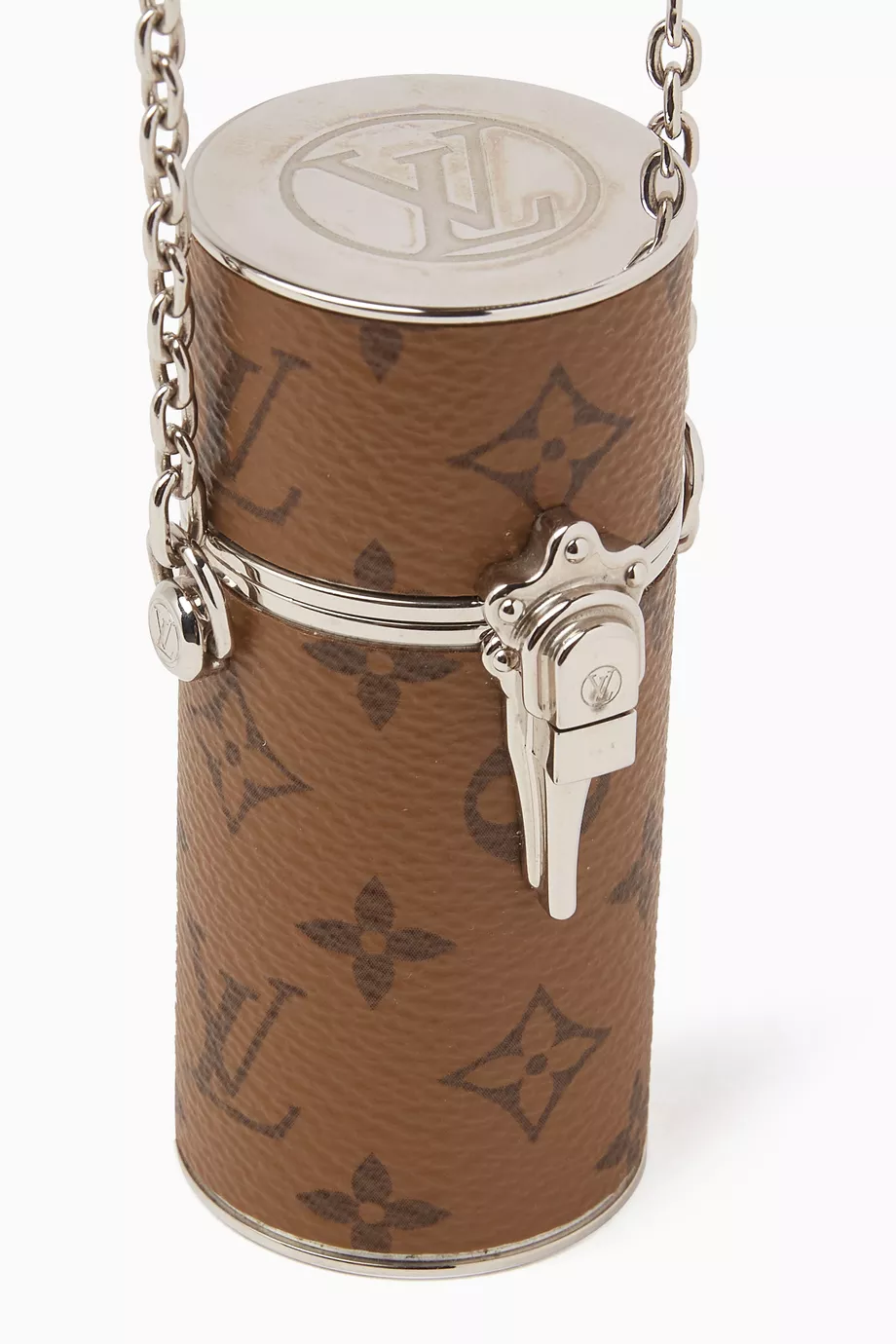 Buy Louis Vuitton Pre-Loved Brown 2019 Lipstick Case in Coated - Main Image