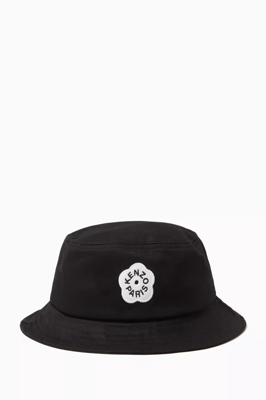 Buy KENZO Black Boke Flower 2.0 Flower Hat in Cotton For