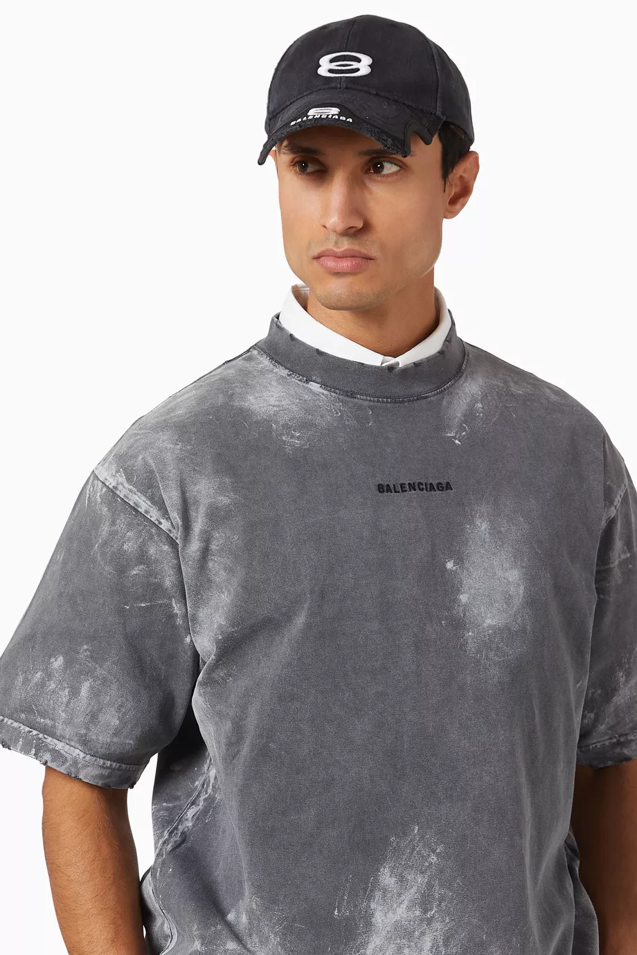 Buy Balenciaga Black Unity Sports Icon Cap in Cotton Drill For Men