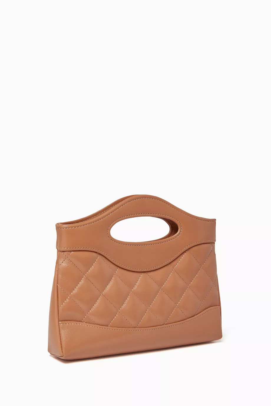 Buy Chanel Pre-Loved Neutral Unused Nano 31 Clutch in Lambskin