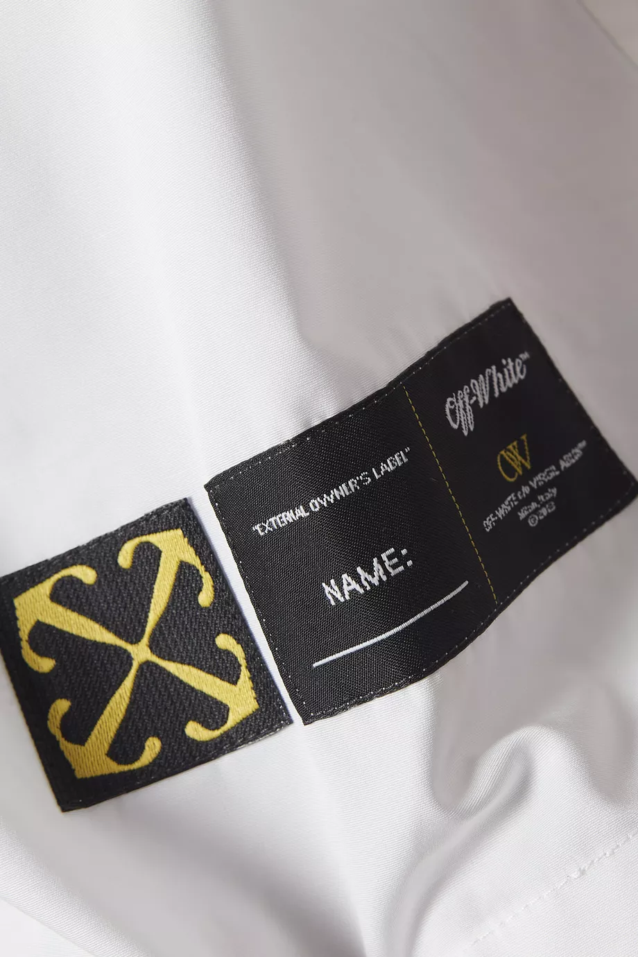 Buy Off-White White 00 Baseball Shirt in Cotton For Men Online