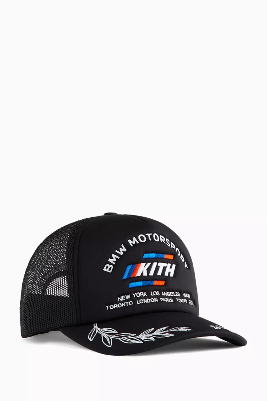 Buy Kith Black x BMW M Nolan Trucker Hat For Men Online
