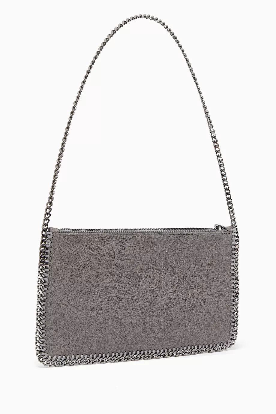 Buy Stella McCartney Grey Falabella Pochette Shoulder Bag in