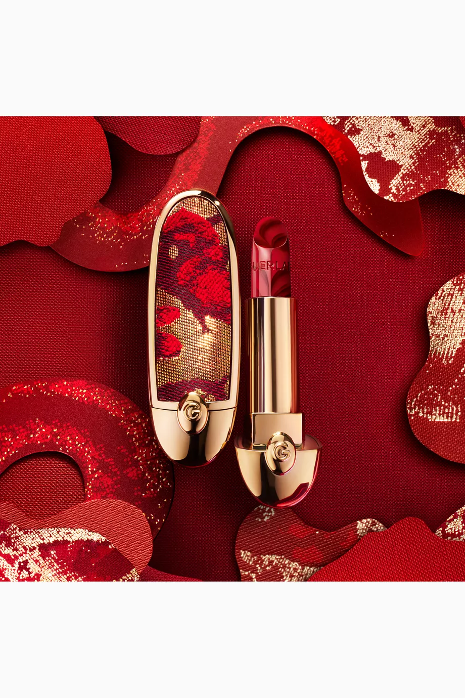 GUERLAIN ROUGE G N°06 & CASE Guerlain set to release Rouge G Legendary Reds collection in