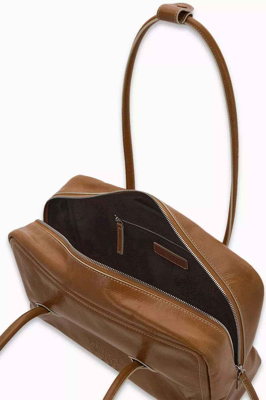 MUCENT☆大人気♪Top SignatureSide Patch Leather Shoulder Bag セール】【日本未発売/WEB限定】MUCENT(ムセント)/2WAY