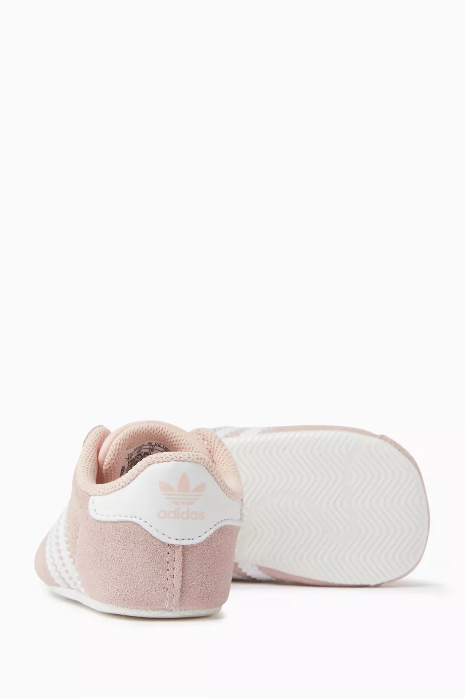 adidas gazelle silver green womens Adidas Originals Gazelle Crib Kids Sneakers  LABELS