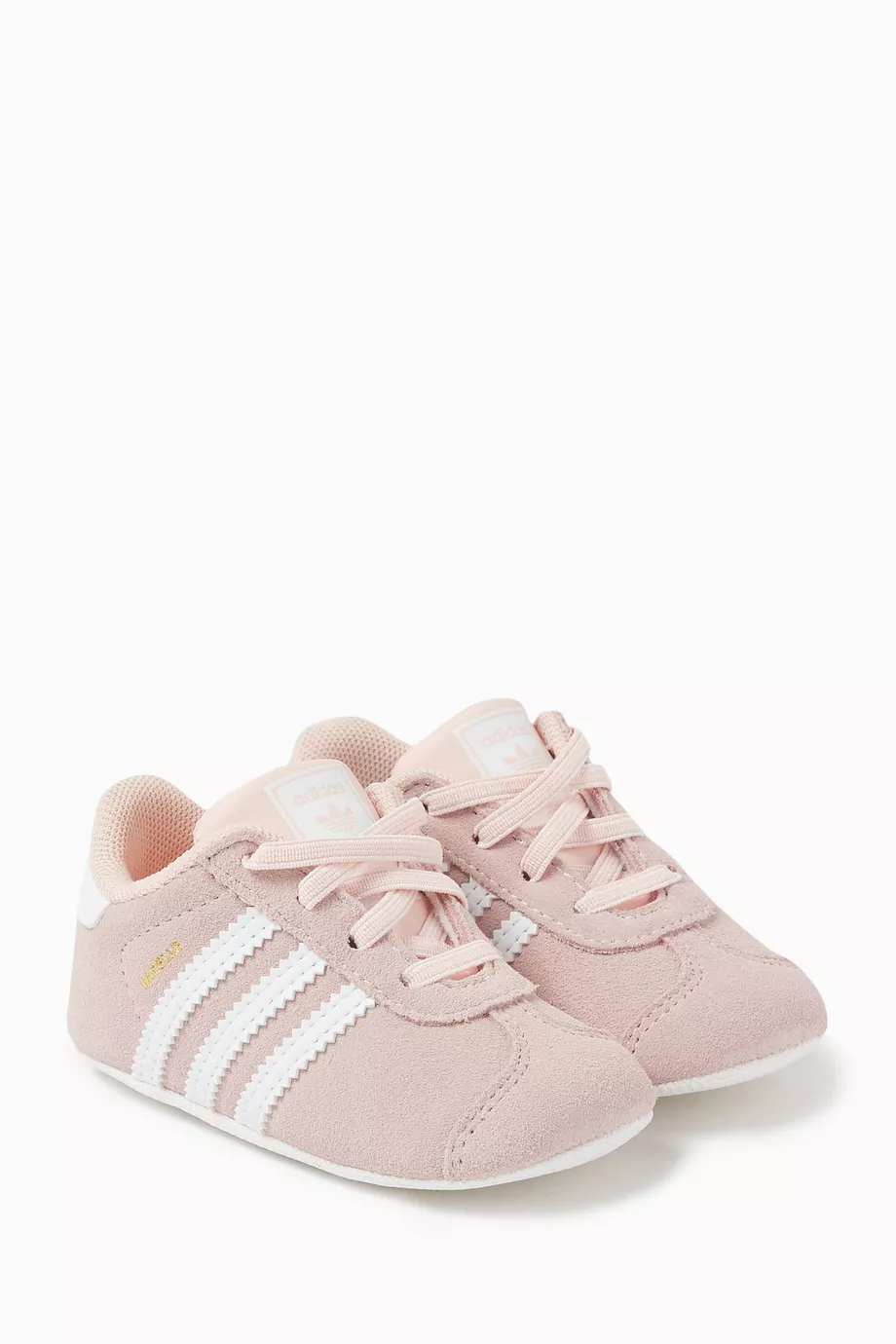 adidas gazelle silver green womens adidas Originals Infant Gazelle Strap main image 1