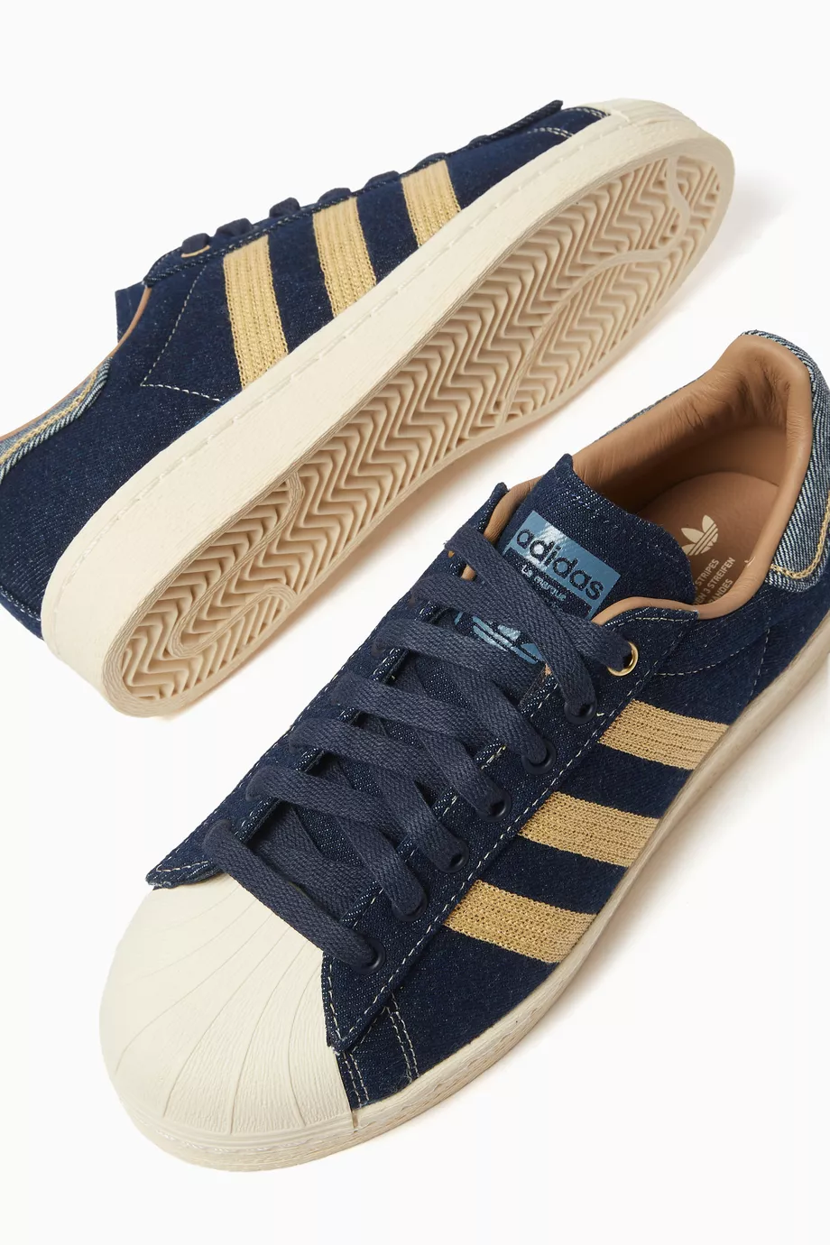 Shop adidas originals superstar primeknit men Blue Deals