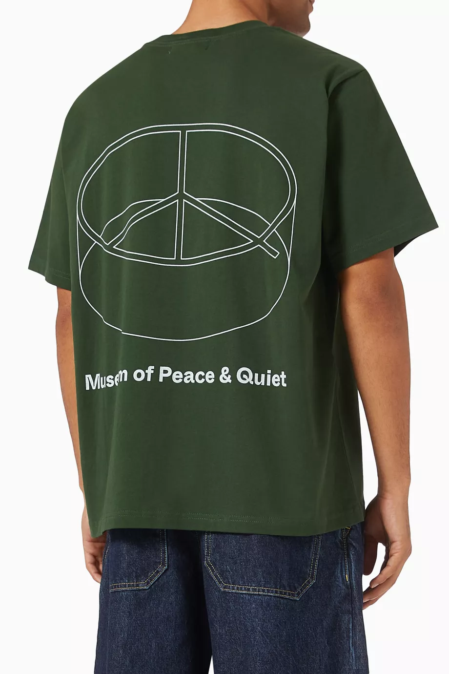 Buy Museum of Peace & Quiet Green Installation T-shirt in Cotton