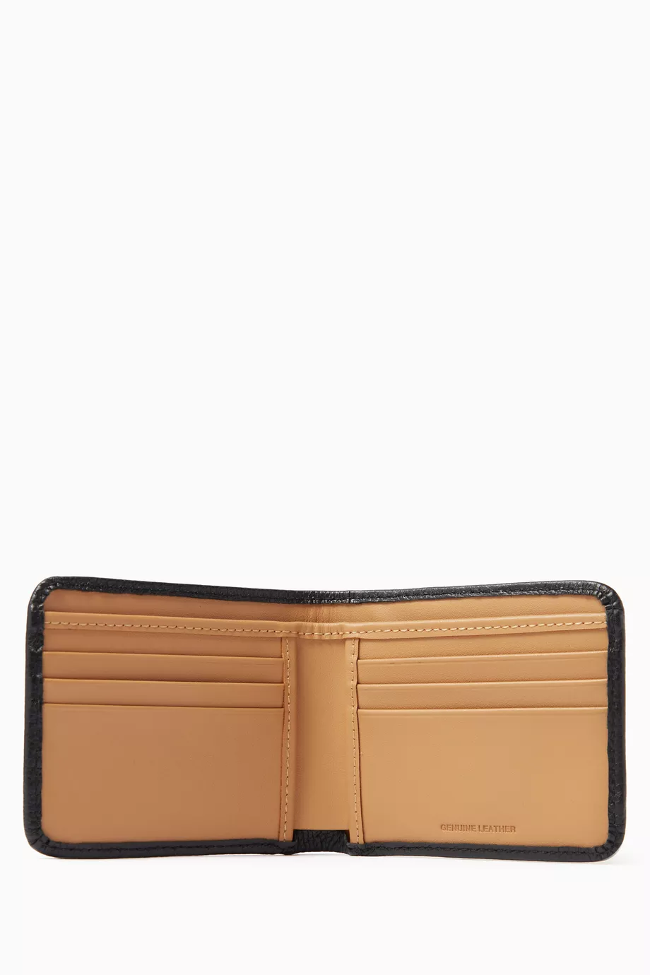 ◇FRED PERRY◇ Burnished Leather Billfold Wallet Q21 CFPU233 Classic Barrel Bag - Tan / Ecru | Men's Accessories | Hats