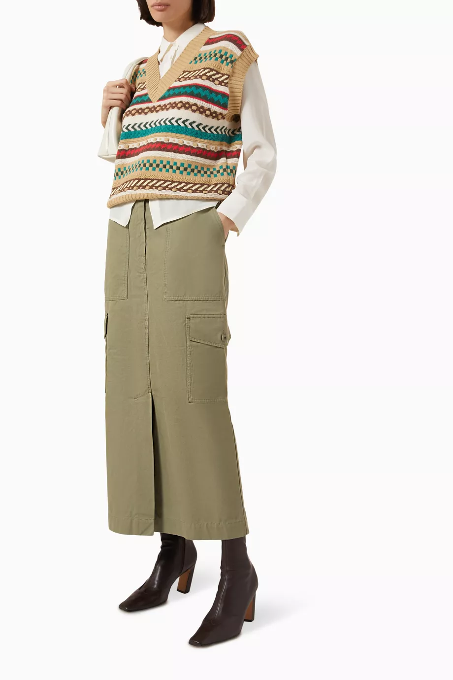 【送料&関税込】Weekend Max Mara Vicino Waistcoat In Jacquar 218098986_multi_bk.jpg?ts=
