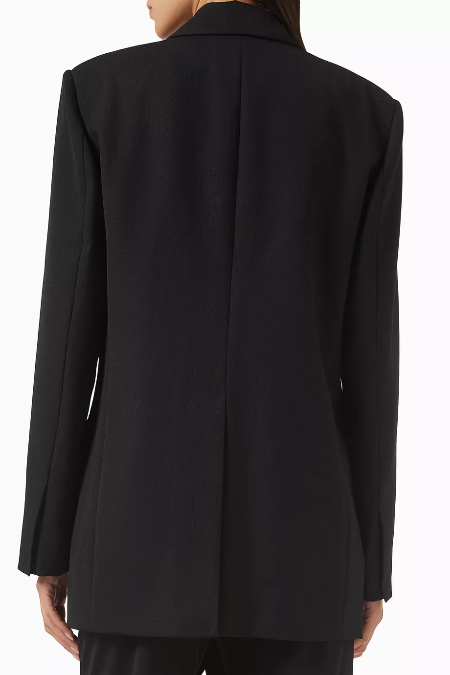 ジャケット PINKO GAZZELLA 104668A2CNZ99 Buy PINKO Black Gazzella Oversized Jacket in Wool-blend For