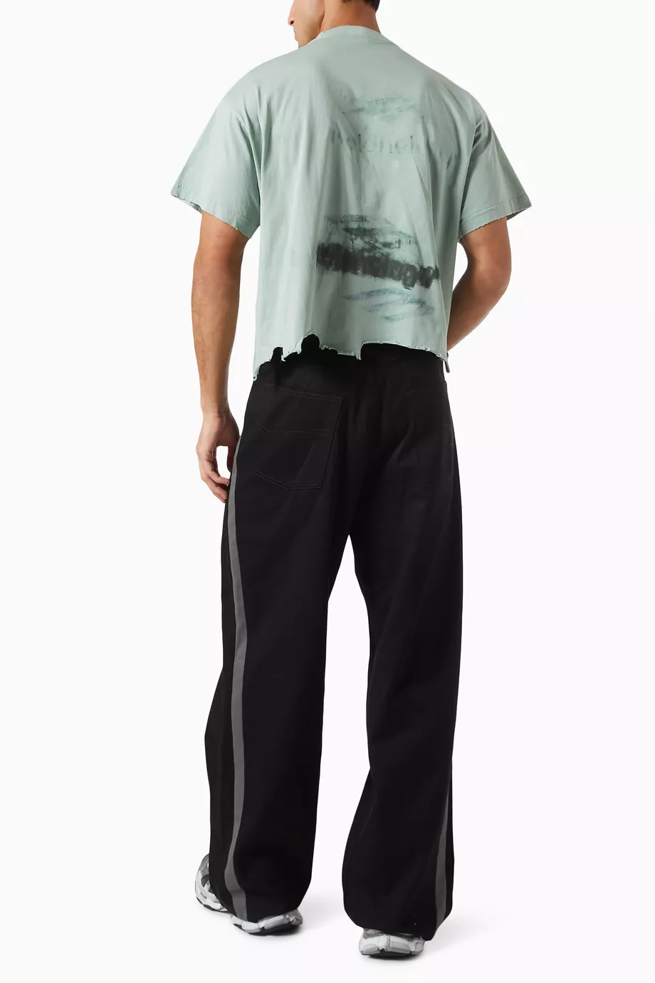 【BALENCIAGA】Diy Imprint Cropped Tシャツ BALENCIAGA】Diy Imprint Cropped Tシャツ