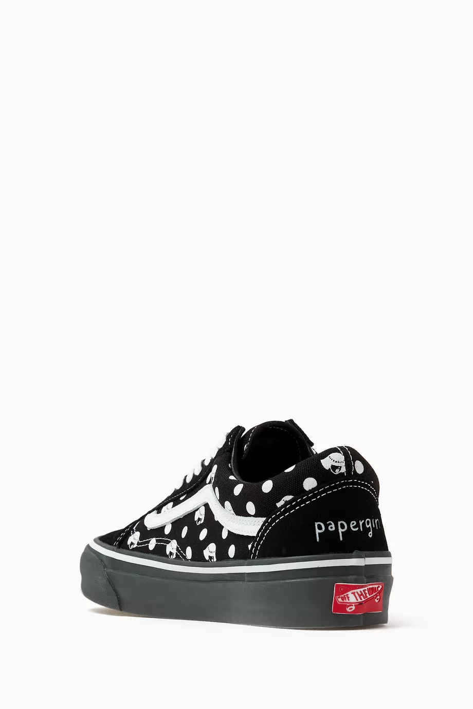 Buy Paperboy Black x Papergirl x Vans - Old Skool Low-top Sneakers