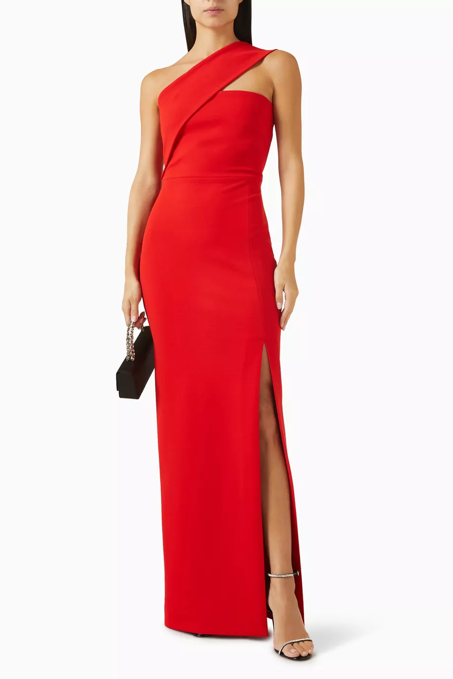 ワンピースその他 SOLACE LONDON Women Dresses OS44044RED Red Solace London Sleeveless V-Neck Dress - Red - 18% Off