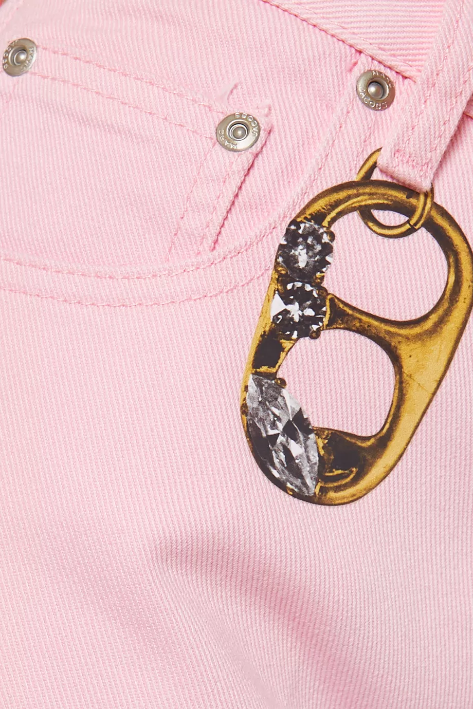 Buy Marc Jacobs Pink Runway Charm Straight-leg Jeans in