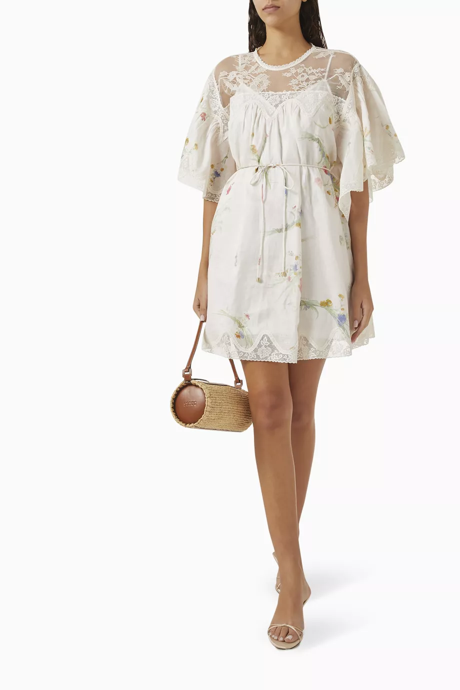 alice mccall wish you were here embroidered tulle mini dress NEW IN