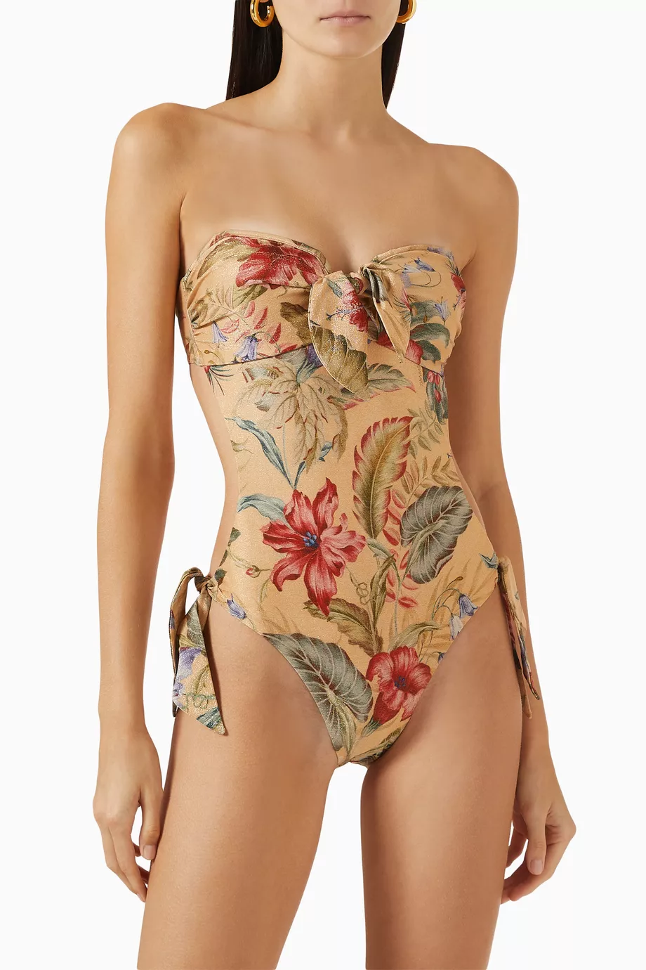 【新品未使用】Coco pleats swimwear♡andmary COCO REEF Enrapture One Piece Swimsuit - Molded Underwire