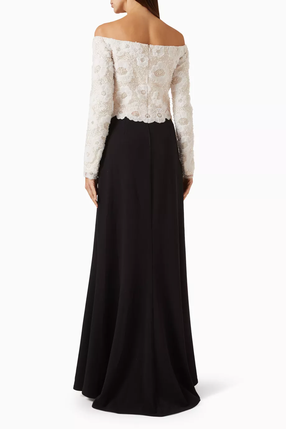 Buy Tadashi Shoji Multicolour Giuliana Embroidered Bodice
