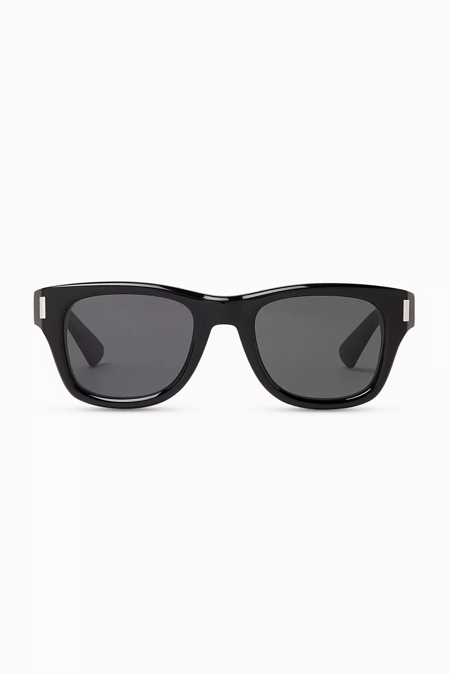 SAINT LAURENT PARIS｜ (804483 AADQH 1000) Saint Laurent Flat Shoulder Bag On Chain in Nero | FWRD