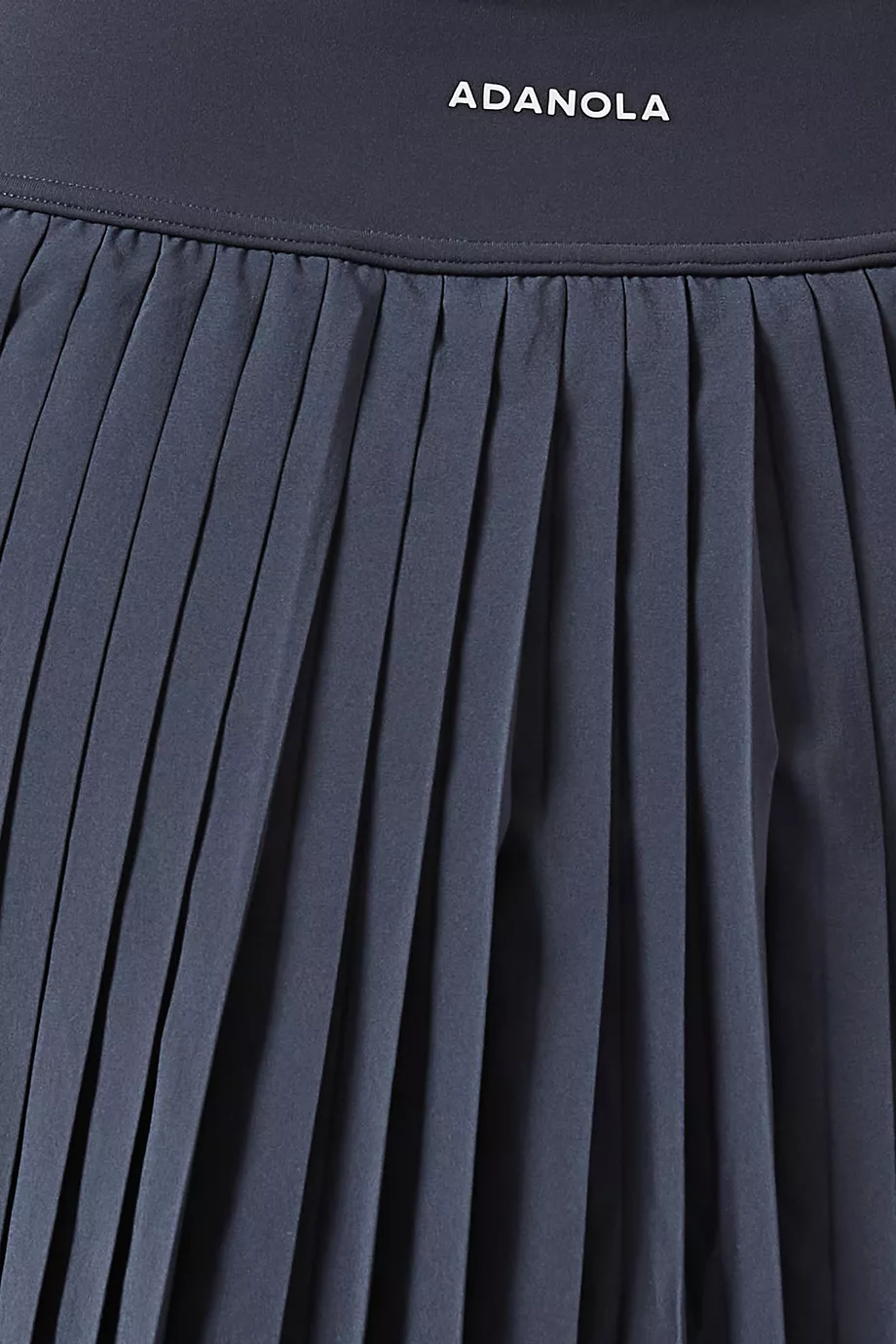 【ADANOLA】Pleated Skirt Pleated Skirt - Midnight Blue