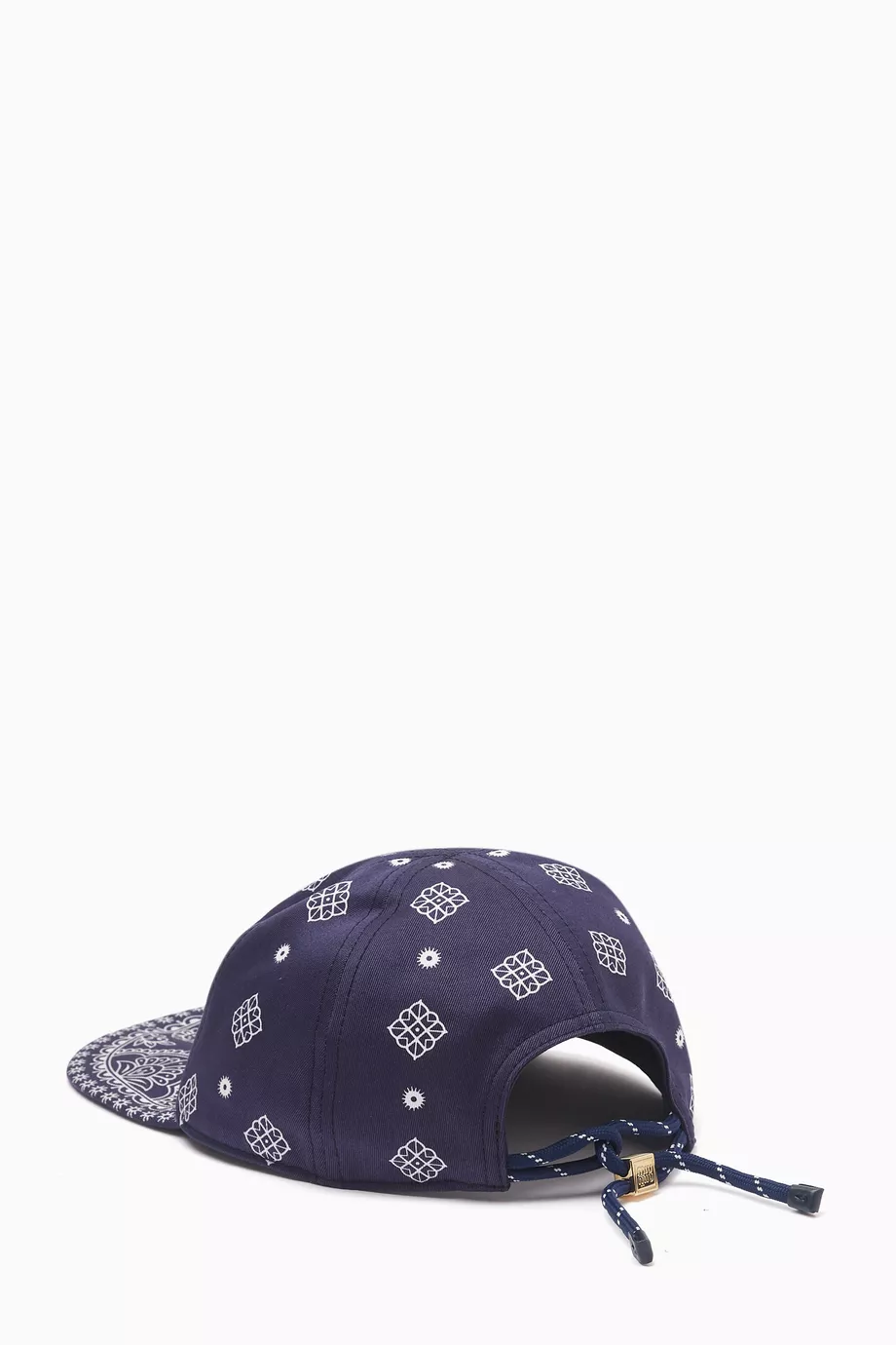 Buy Miu Miu Blue Bandana-print Baseball Cap in Cotton For 