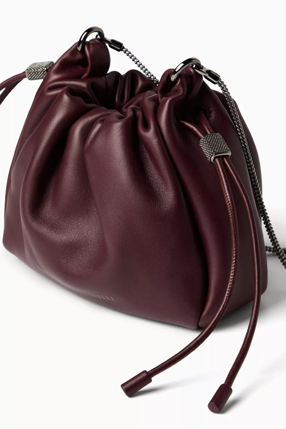 【関税&送料込】Brunello Cucinelli Mellow Bucket Leather Han Brunello Cucinelli Mellow Bucket Bag | Brown | FARFETCH