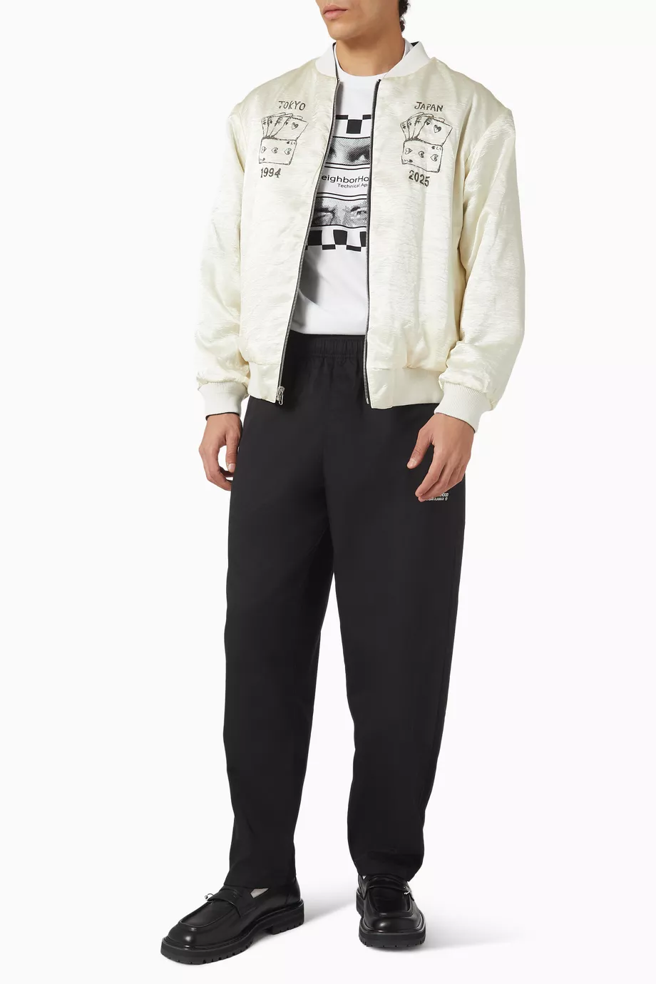 Buy Neighborhood Black Souvenir Jacket For Men Online | Ounass Saudi