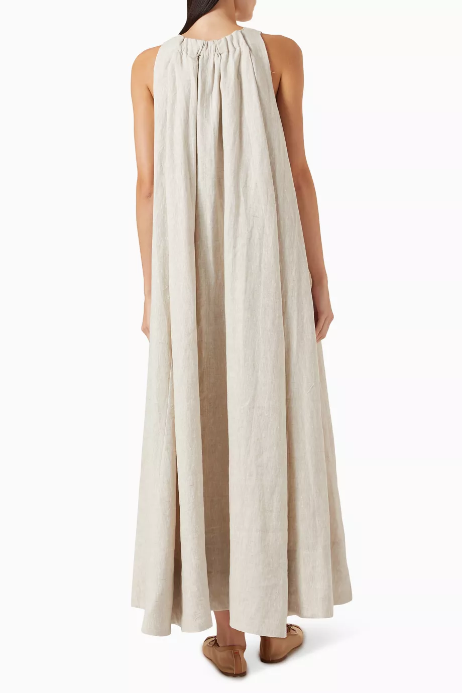 slit midi dress SOFIA FRINGE HIGH SLIT MIDI DRESS IN GREEN – AKIRA