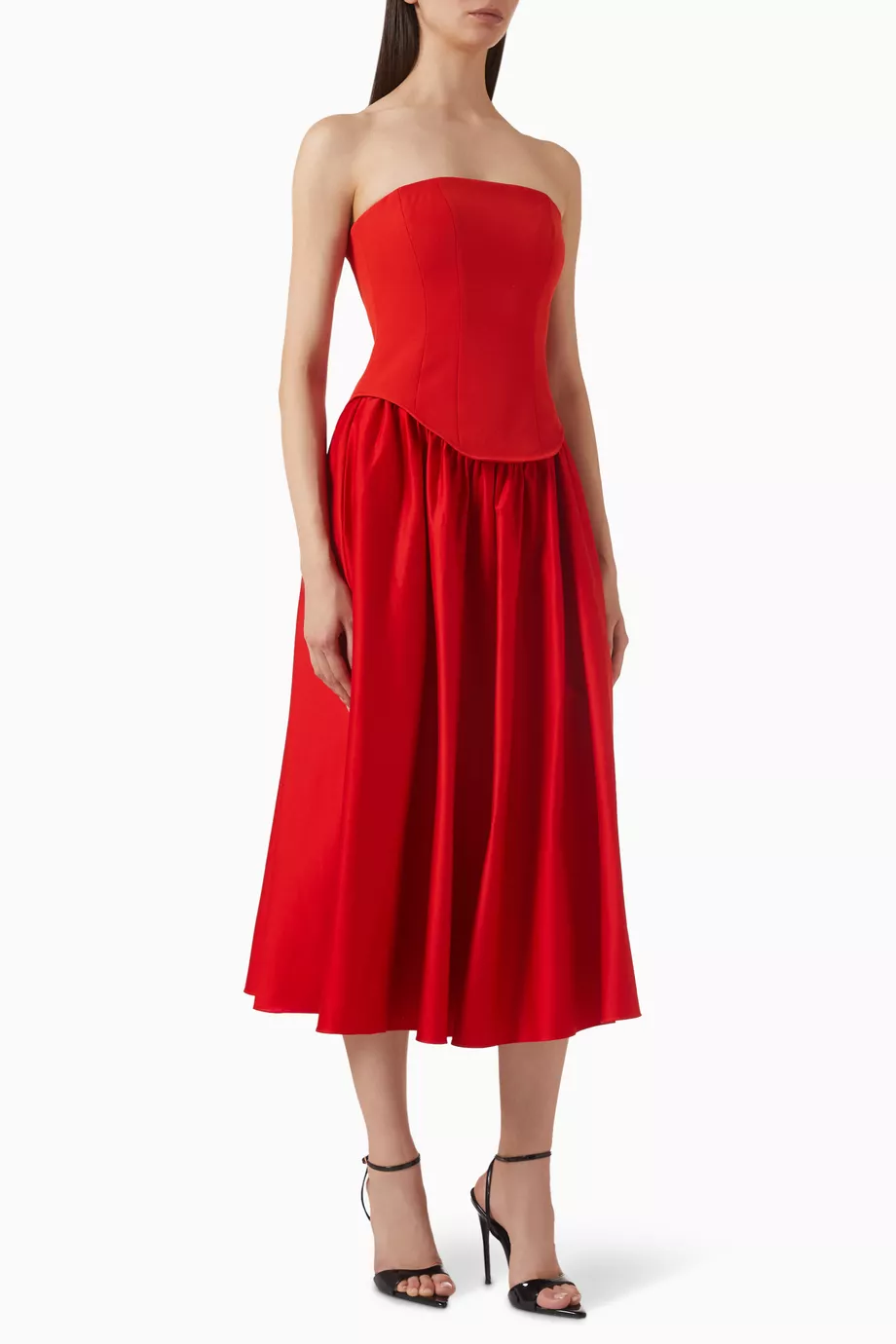 toccin melody corset dress Buy Red Midi For Women Online Wedding dress Color:Chain Link Medium Black new-sizechart-numericBottomsWomens Rosenell 8 Drawer Dresser this black corset midi