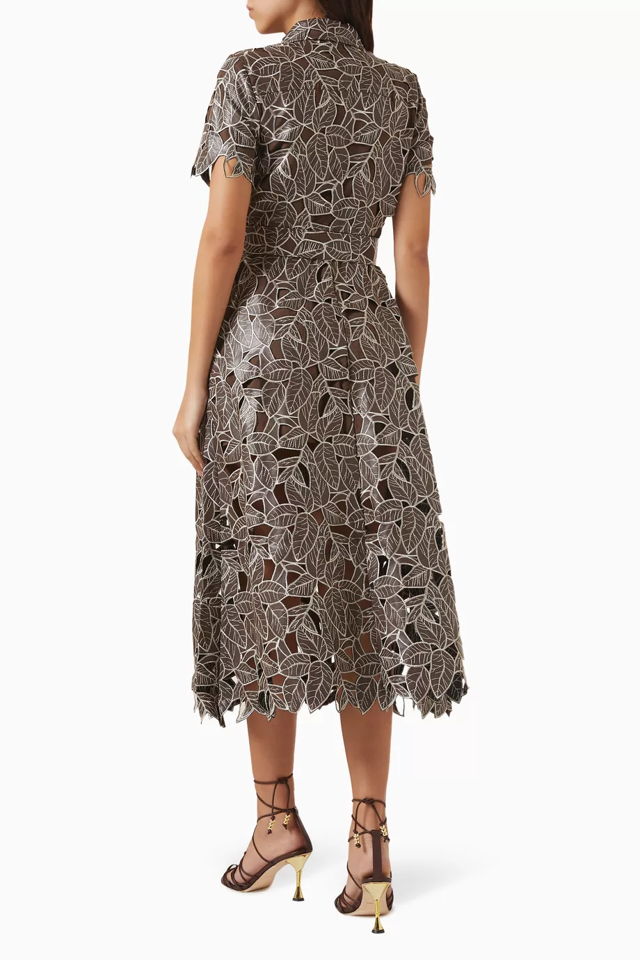 green emerald velvet dress MARIA LUISA Dress
