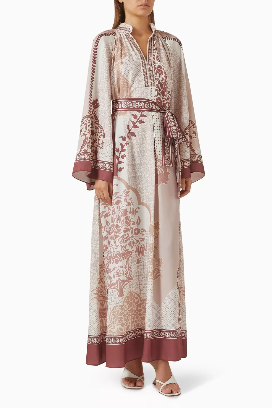 Kalico Artiana Belted Maxi Dress in Satin-twill price in Dubai, UAE ...