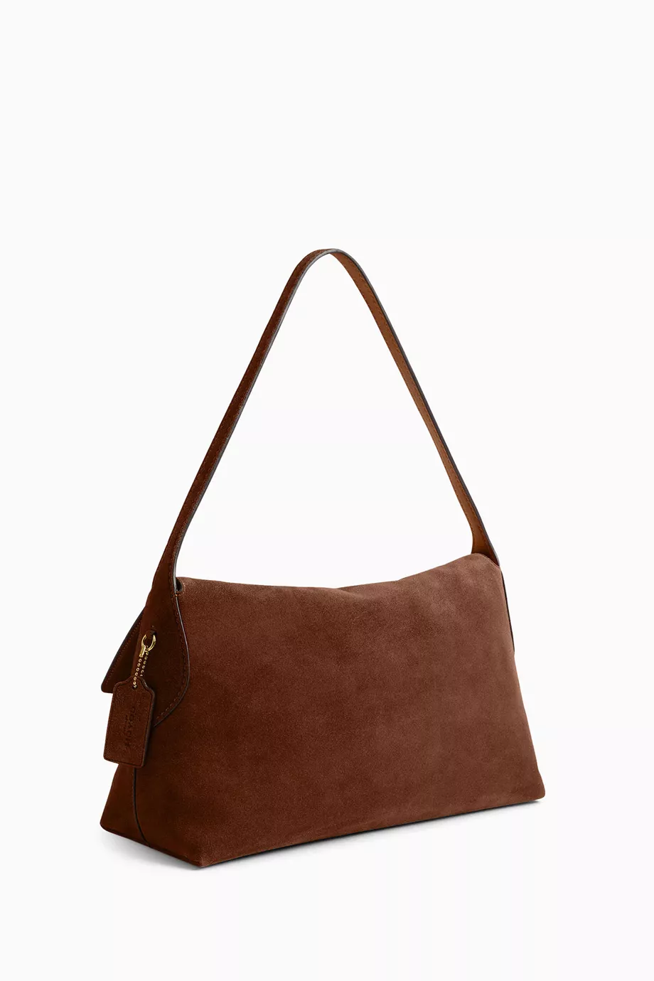 Buy Coach Brown Chelsea 36 Shoulder Bag in Suede For Women Online
