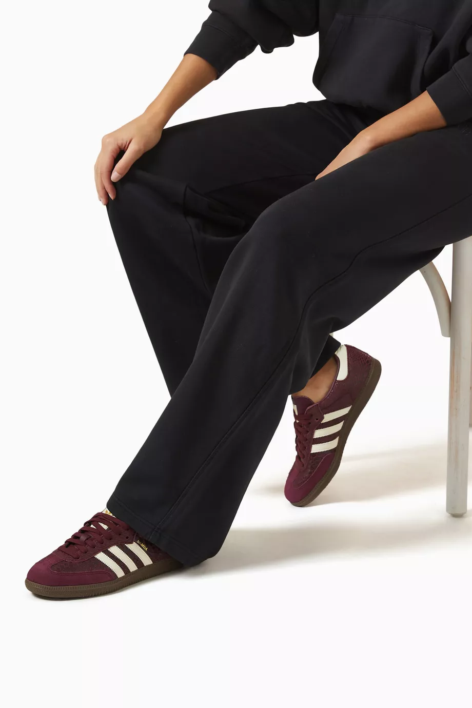 Buy adidas Burgundy Samba OG Sneakers For Women Online | Ounass Saudi