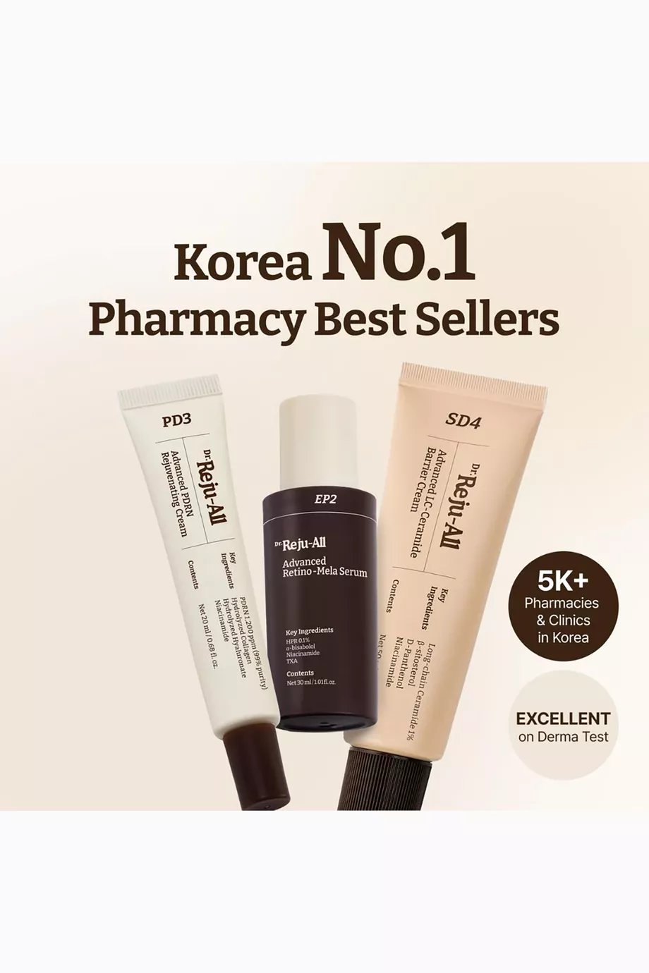 Buy Dr.Reju-All 3-Step Advanced Skincare System For UNISEX Online